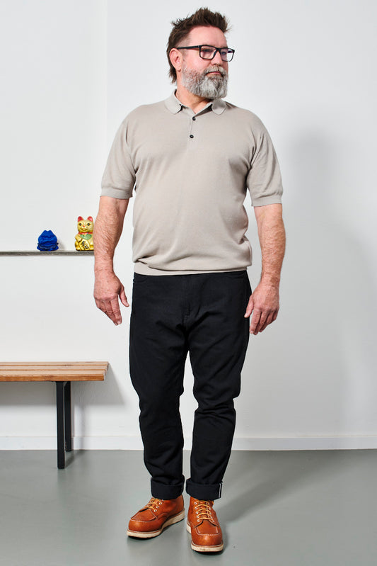 JOHN SMEDLEY - Polo ROTH | parchment