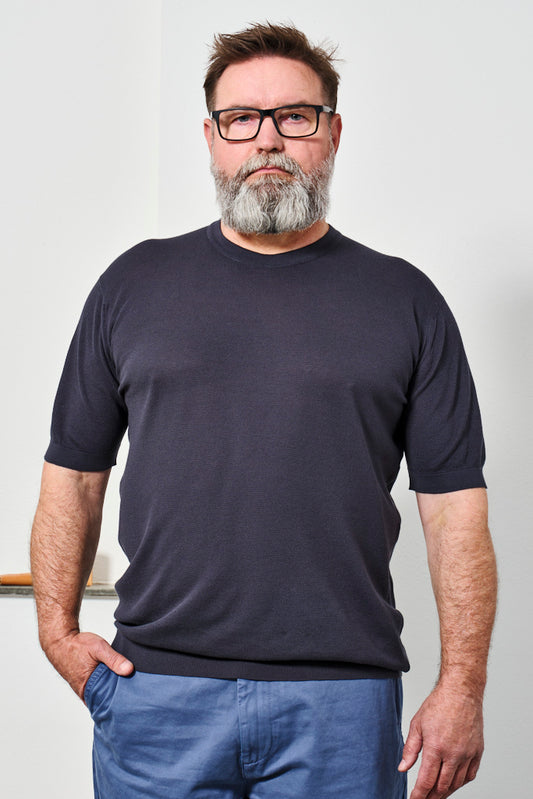 JOHN SMEDLEY - T-Shirt PARK | flint
