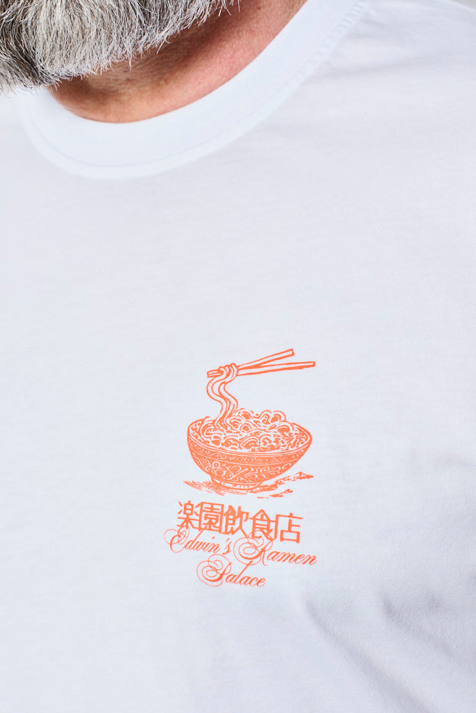 EDWIN - T-Shirt RAMEN PALACE | white