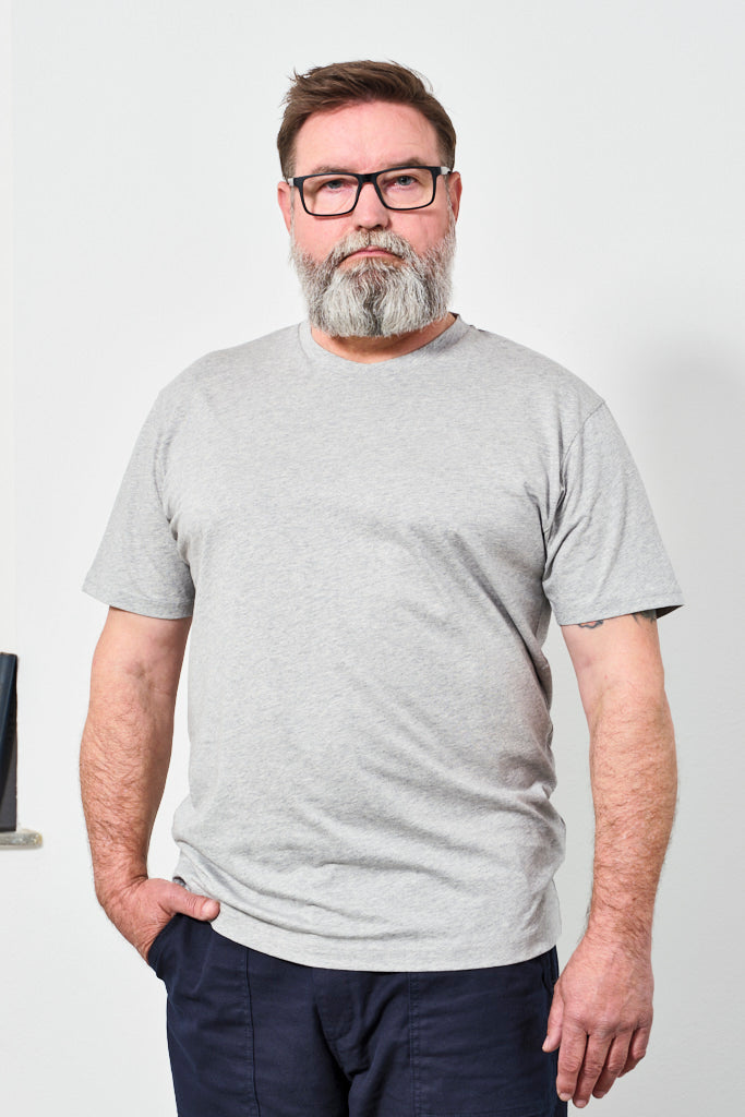 SUNSPEL - T-Shirt RIVIERA | grey melange