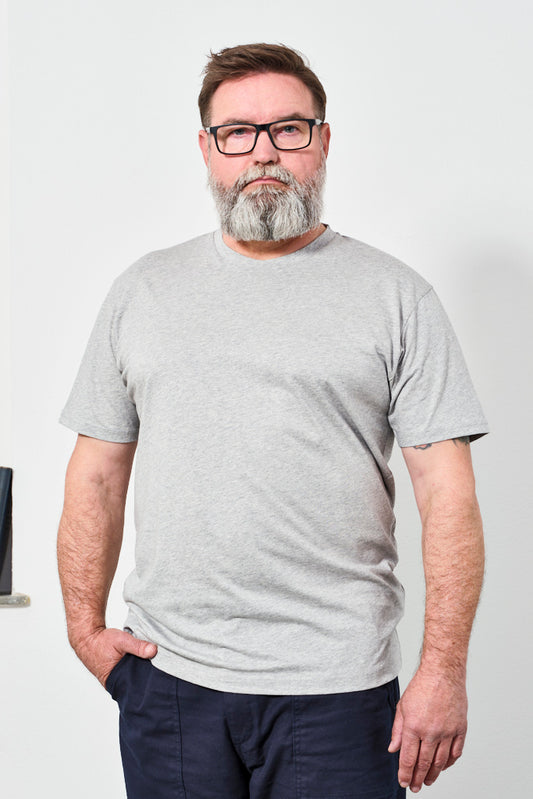 SUNSPEL - T-Shirt RIVIERA | grey melange