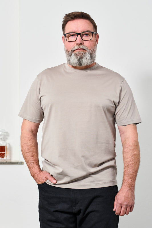 SUNSPEL - T-Shirt CLASSIC CREW NECK | pewter25