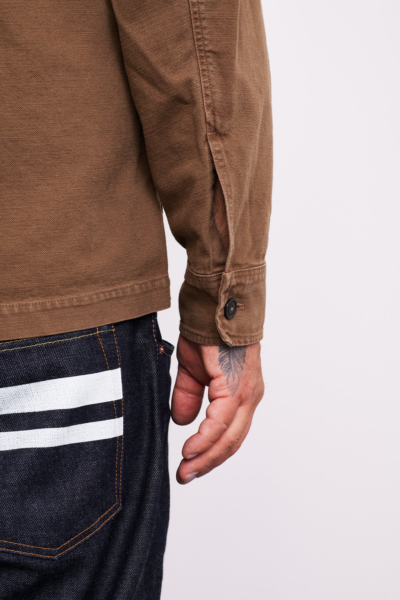 BARACUTA - Canvas GD OVERSHIRT | club brown