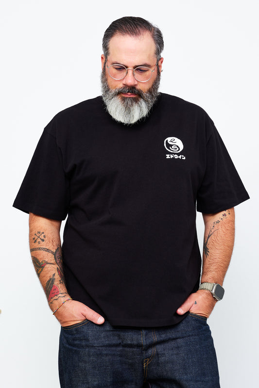 EDWIN - T-Shirt HIGH BEAR | black