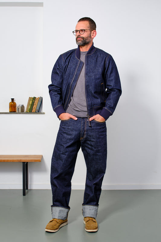 JAPAN BLUE JEANS - 13oz Bomber Jacket | ID