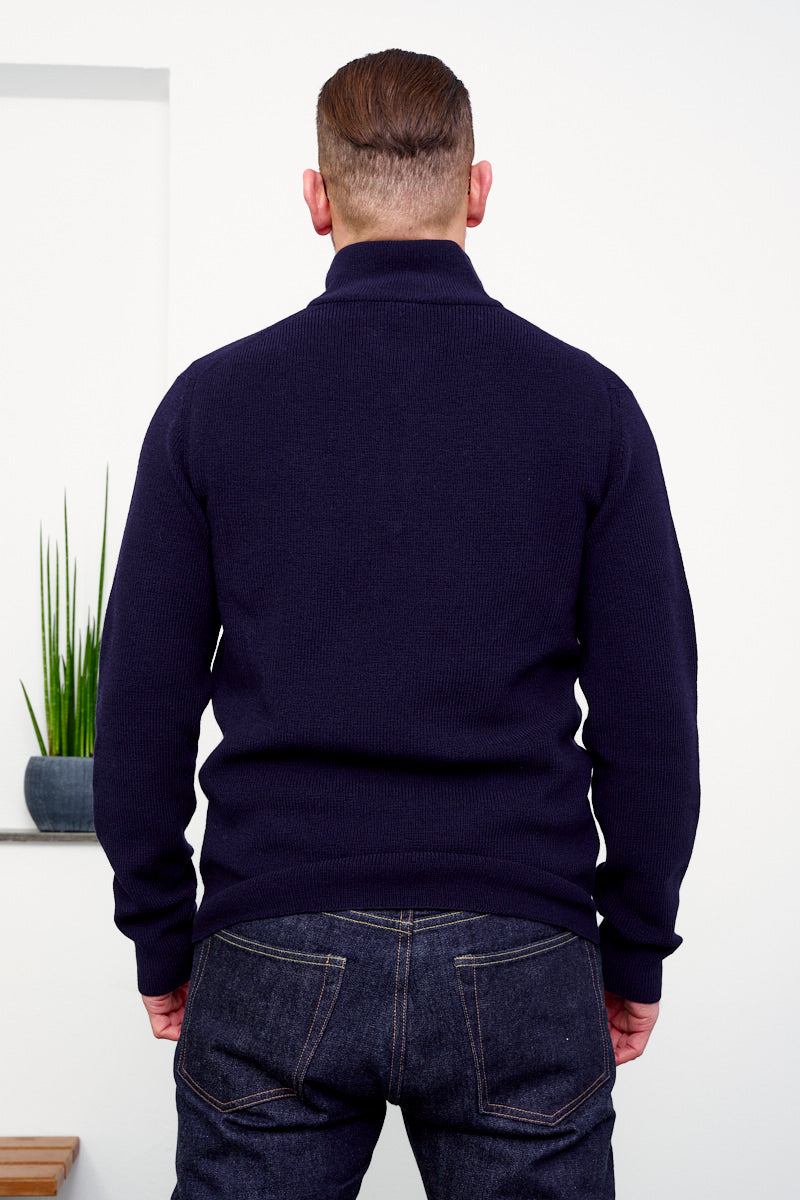 G-R-P Rib Troyer / Anorak / Blue (hinten)