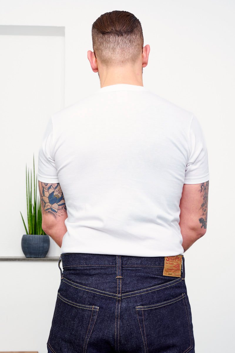 WHITESVILLE - Double Pack T-Shirt | white (hinten)