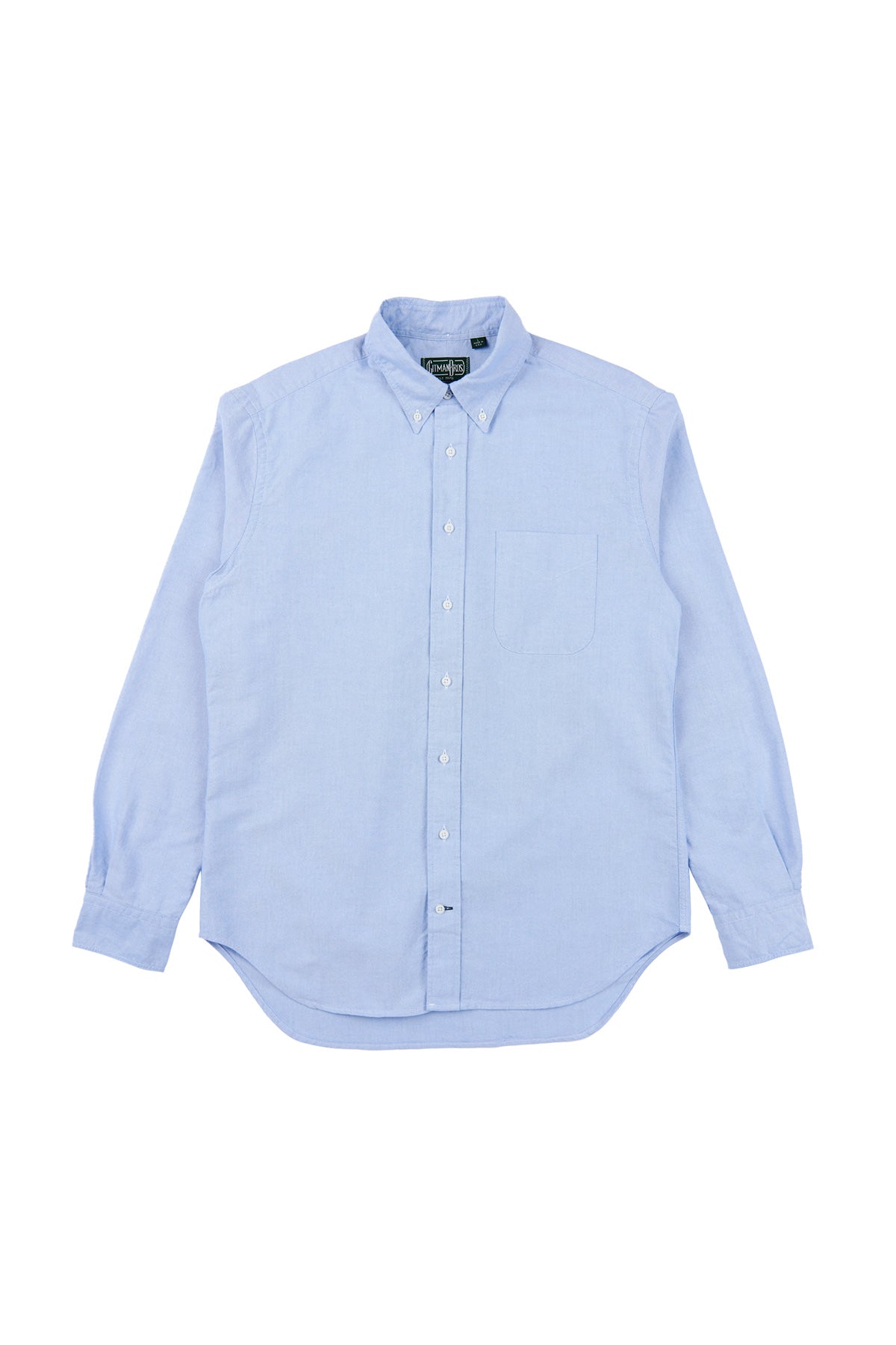 GITMAN - Hemd Classic Oxford | Button-Down | blue