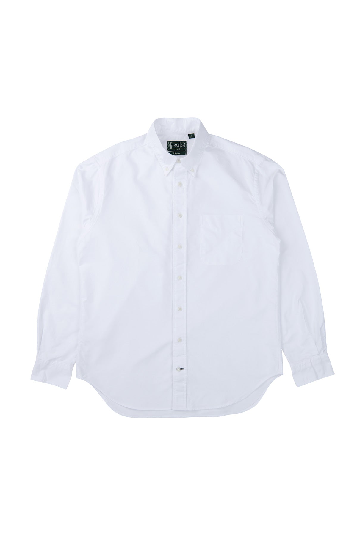 GITMAN - Hemd Classic Oxford | Button-Down | white