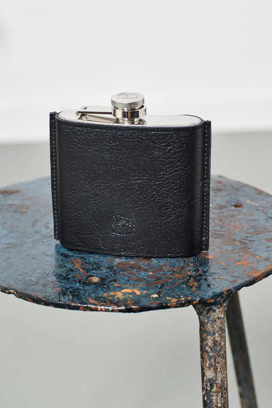 IL BISONTE - Hip Flask FIASCHETTA | black