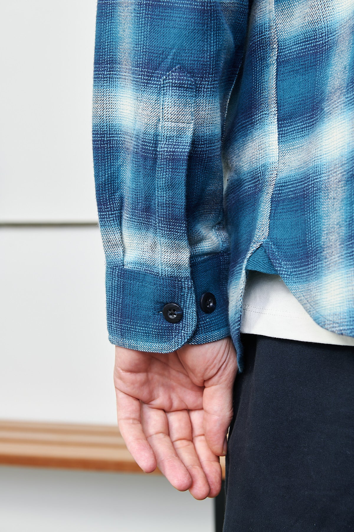 PENDLETON - Hemd Burnside Shirt | navy blue grey plaid